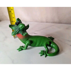 🖤Home Grown Enesco RarePepper Lizard Figurine 2009 Bearded Vegetable Chili Cute